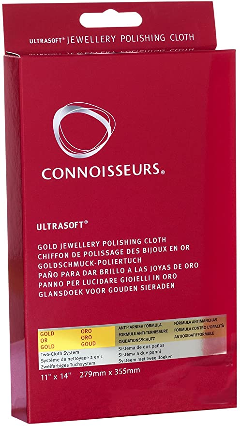 Connoisseurs Gold Jewellery Polishing Cloth