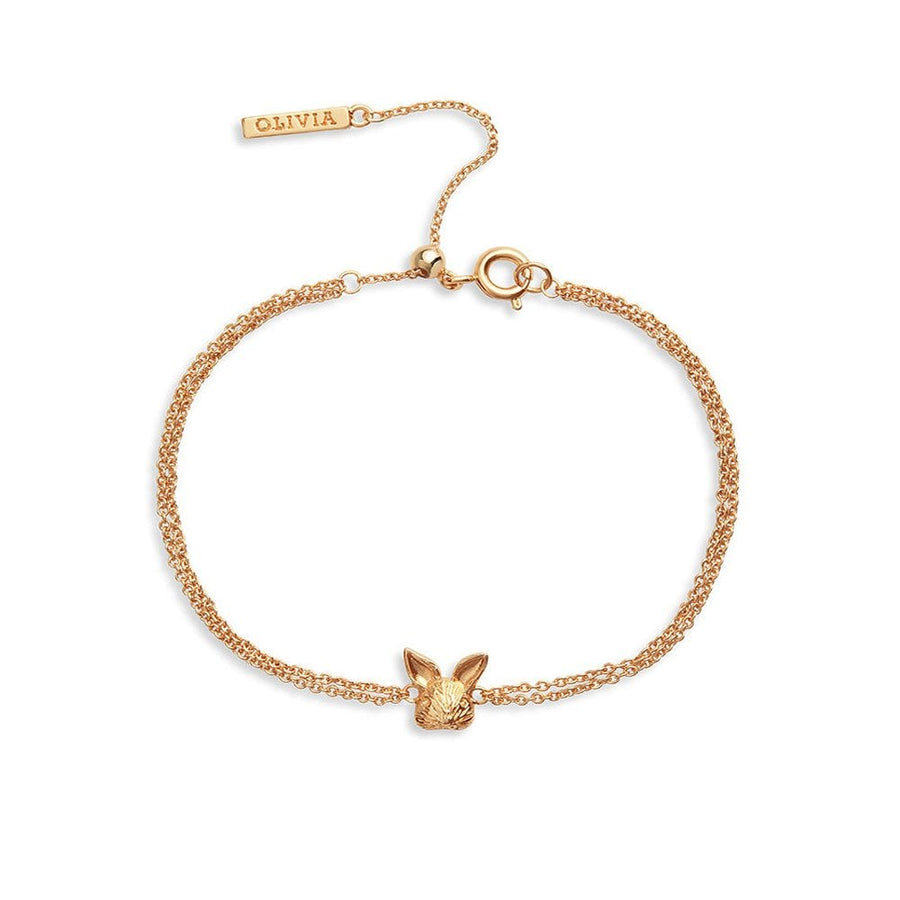Olivia Burton 3D Gold Bunny Chain Bracelet
